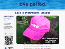 Tablet Screenshot of loveperiod.com
