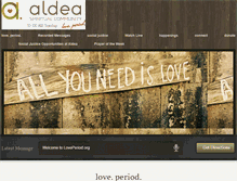 Tablet Screenshot of loveperiod.org